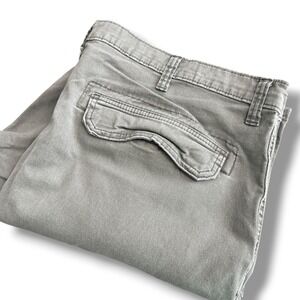 Wrangler Mens Cargo Pants Regular Taper Comfort Flex Waist 42x30 Olive‎